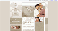 Desktop Screenshot of pilotbuttedental.com